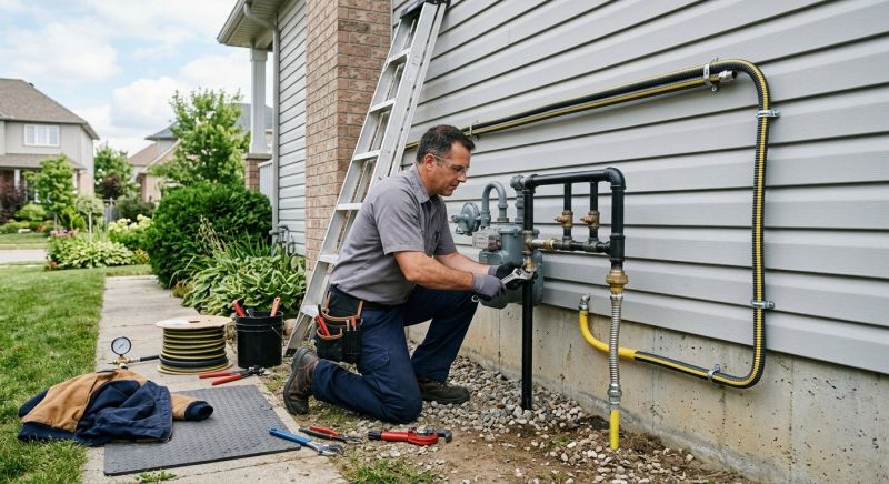 Gas Line Service