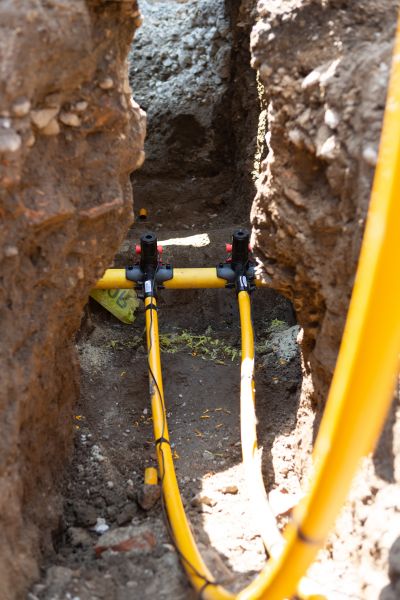 Propane Piping in Golden