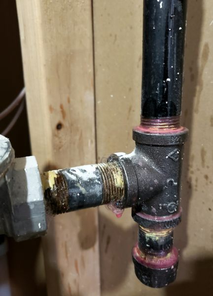 Propane Pipe Repair in Golden